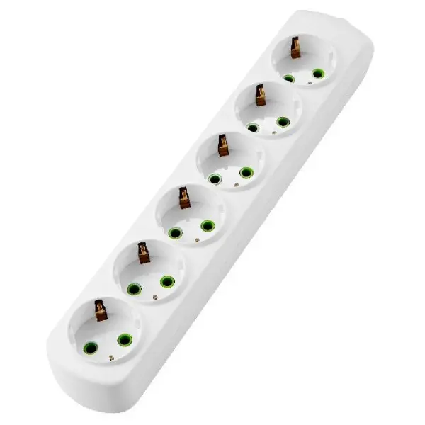 Колодка на 6 гнізд Lezard "Letiti" (721-0600-601) з/з