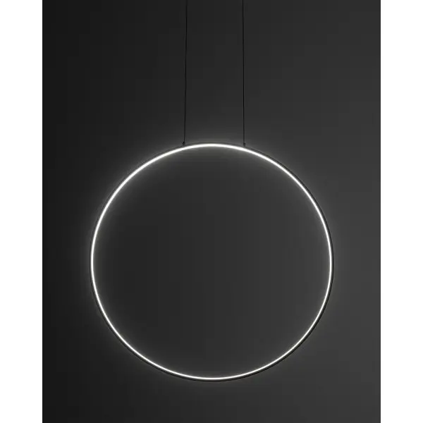 Люстра Nowodvorski 10811 Circolo LED M 1x21W 3000K 660Lm IP20 чорна - фото №3