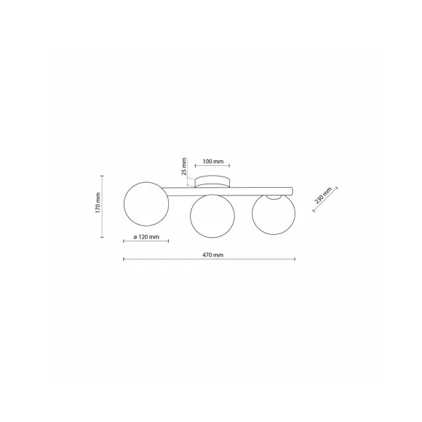 Люстра TK Lighting 5768 Estera G9 3x6W IP20 - фото №4