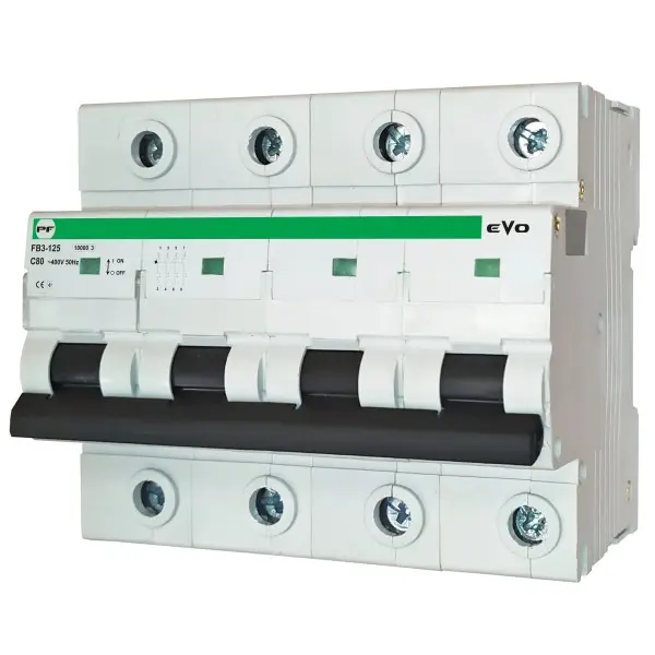 Автоматический выключатель Promfactor EVO FB3-125 4P C 80A 15кА (FB3C4080)