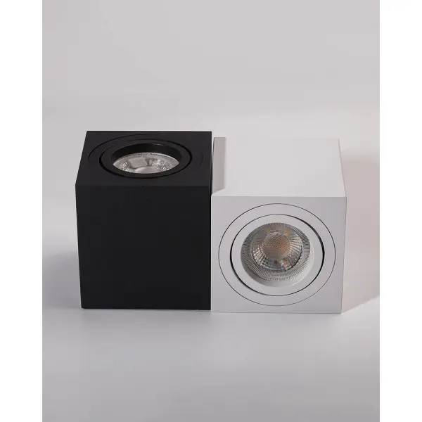 Точковий світильник MJ-Light MJ12018 Kubus GU5.3 1x10W IP20 чорний - фото №3