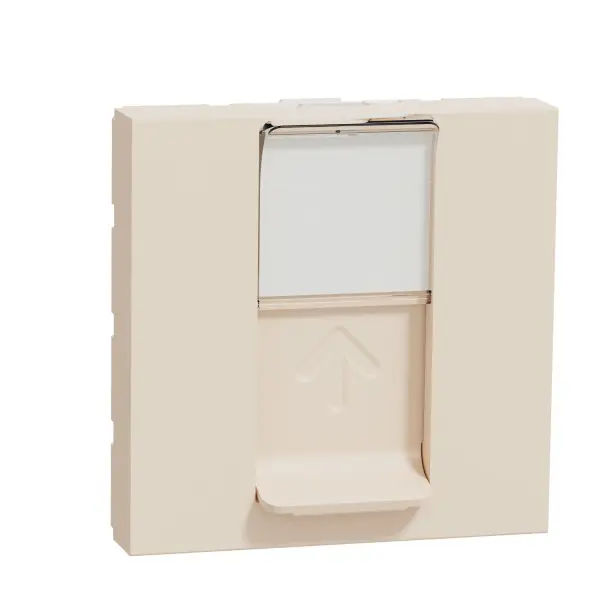 Комп'ютерна розетка RJ45 Schneider Electric Unica New NU341544 cat6 UTP 2м бежева Комп'ютерна розетка RJ45 Schneider Electric Unica New NU341544 cat6 UTP 2м бежева