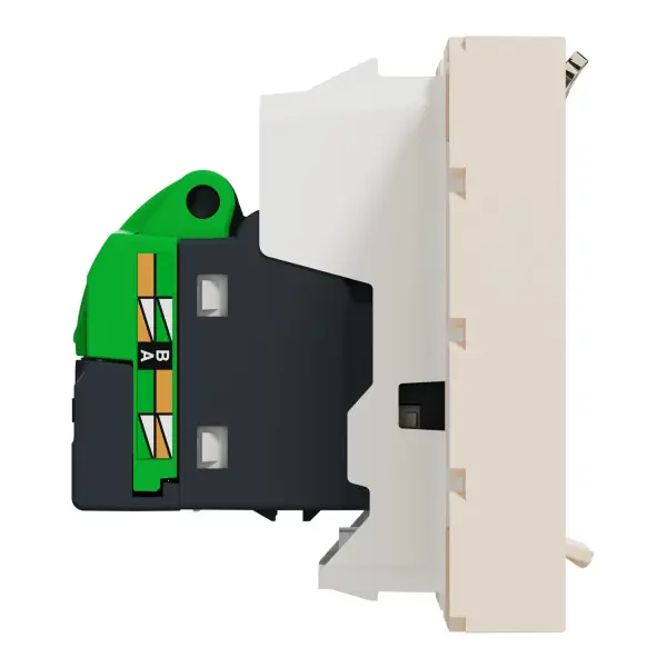 Комп'ютерна розетка RJ45 Schneider Electric Unica New NU341544 cat6 UTP 2м бежева - фото №3 Комп'ютерна розетка RJ45 Schneider Electric Unica New NU341544 cat6 UTP 2м бежева - фото №3