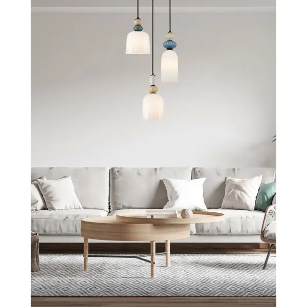 Подвесной светильник, люстра Italux PND-36573-3-BK-WH Bonata E27 3x40W IP20 разноцветный - фото №1 Подвесной светильник, люстра Italux PND-36573-3-BK-WH Bonata E27 3x40W IP20 разноцветный - фото №1