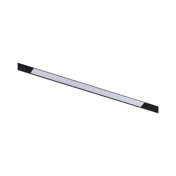 Магнітний трековий світильник Kloodi KDMG-LINE300 PC 12W 3K BK LED 960Lm IP20 чорний - фото №1