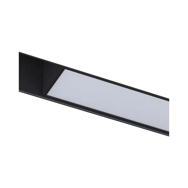 Магнітний трековий світильник Kloodi KDMG-LINE300 PC 12W 3K BK LED 960Lm IP20 чорний - фото №2