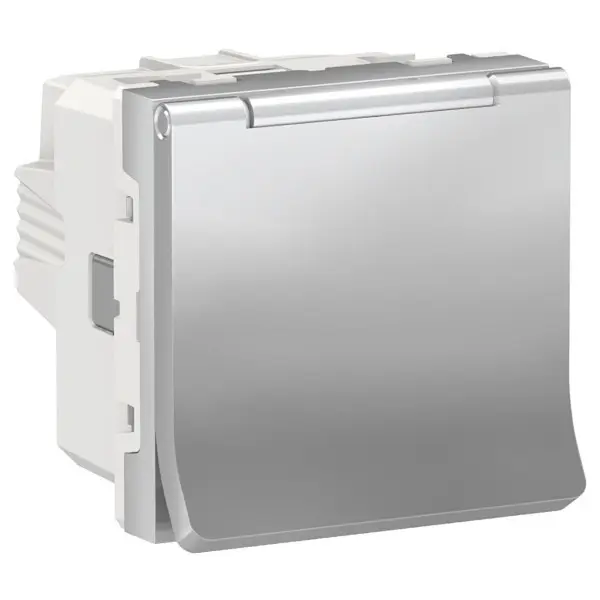 Розетка Schneider Electric NU303730TA (винтовой зажим) 16А (алюминий)