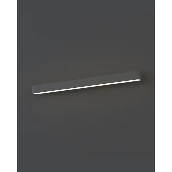 Бра, настінний світильник Nowodvorski 7534 Soft LED T8LED 1x16W 3000K 2300Lm IP20 графітовий - фото №2 Бра, настінний світильник Nowodvorski 7534 Soft LED T8LED 1x16W 3000K 2300Lm IP20 графітовий - фото №2