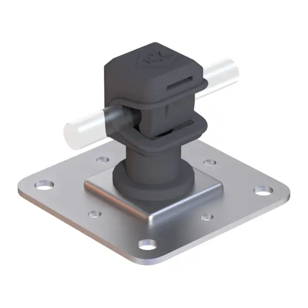 Тримач на підставці Leo Lightman Сlip StZn/Pa сірий (318061)