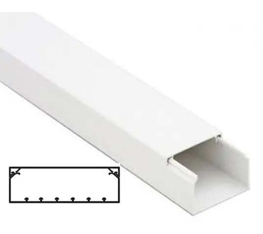 Короб с направляющими In-Liner, 200x80, длина 2м, цвет белый, DKC