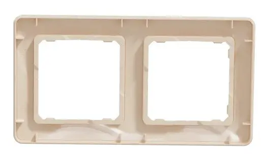 Рамка 2-постовая Schneider Electric Sedna Design бежевая SDD312802 - фото №3
