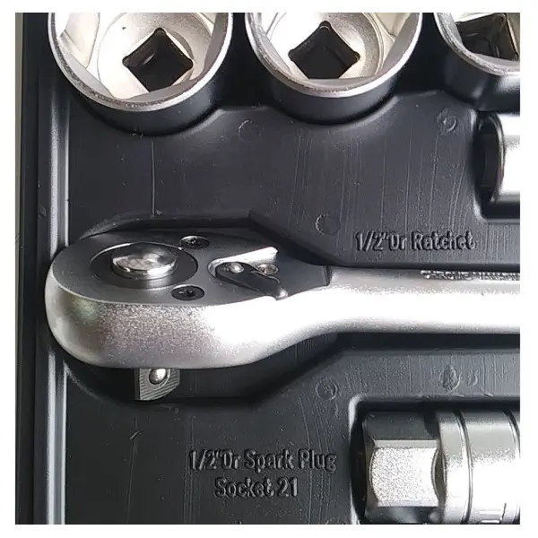 Набір торцевих головок Tolsen (15139) 1/2" (22шт) "Профі" - фото №2