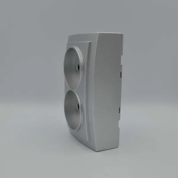 Розетка Nilson Themis срібло 2-на без заземлення ( 26131024 ) - фото №4