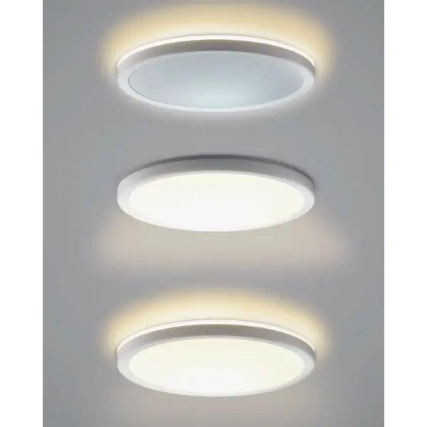 Потолочный светильник Italux PLF-63452-300R-28W-WH Corte LED 1x28W 2800K/4000K/6000K 3000Lm IP20 белый - фото №2