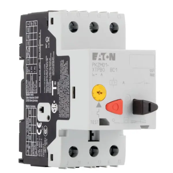 Автомат для защиты двигателя Eaton PKZM01-20A 50кА - фото №1