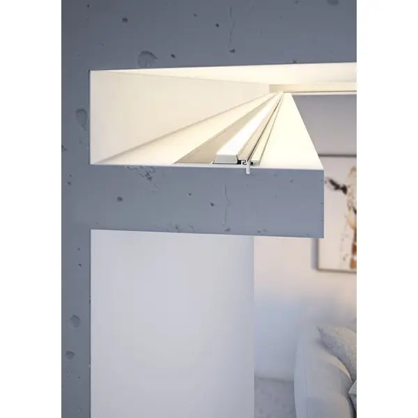 LED-профіль KLUS NISA-PLA, 1 метр - фото №4 LED-профіль KLUS NISA-PLA, 1 метр - фото №4