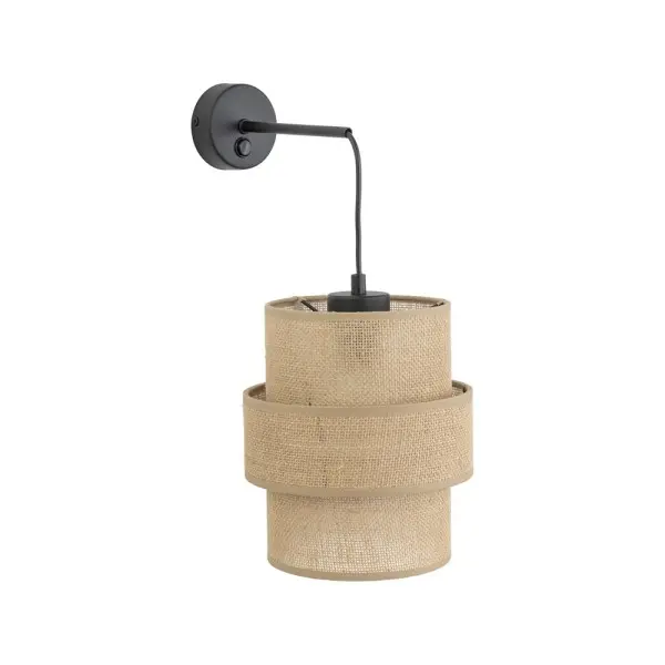 Бра, настенный светильник TK Lighting 5400 Calisto E27 1x15W IP20 бежевый - фото №2