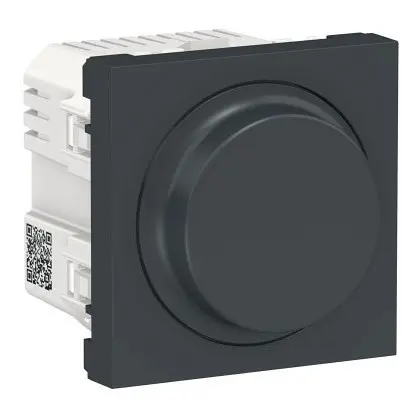 Универсальный поворотный светорегулятор Schneider Electric NU351454 для LED ламп (антрацит) - фото №1 Универсальный поворотный светорегулятор Schneider Electric NU351454 для LED ламп (антрацит) - фото №1