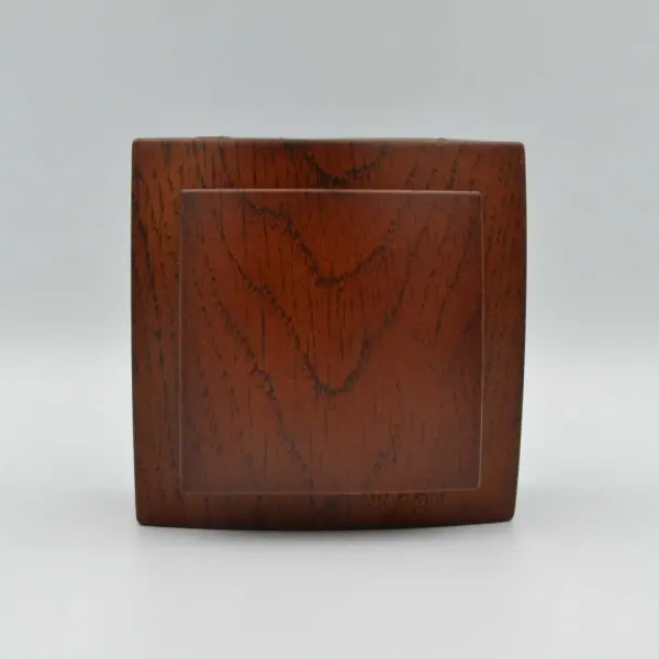 Выключатель Nilson Themis орех 1кл ( 26271001 ) - фото №1