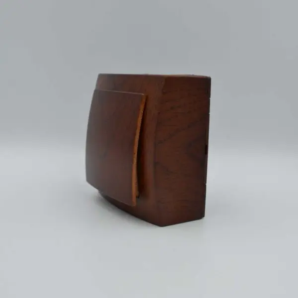 Выключатель Nilson Themis орех 1кл ( 26271001 ) - фото №2