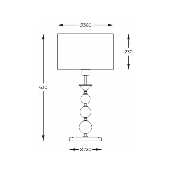 Настольная лампа Zuma Line RLT93163-1GB Rea E27 1x60W IP20 черная (5905316603400) - фото №1 Настольная лампа Zuma Line RLT93163-1GB Rea E27 1x60W IP20 черная (5905316603400) - фото №1