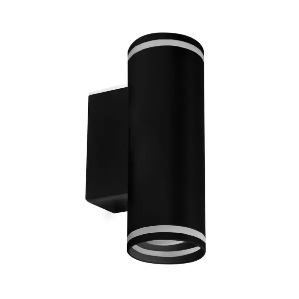 Бра, настінний світильник Goldlux 324382 Paris GU10 2x10W IP20 BK