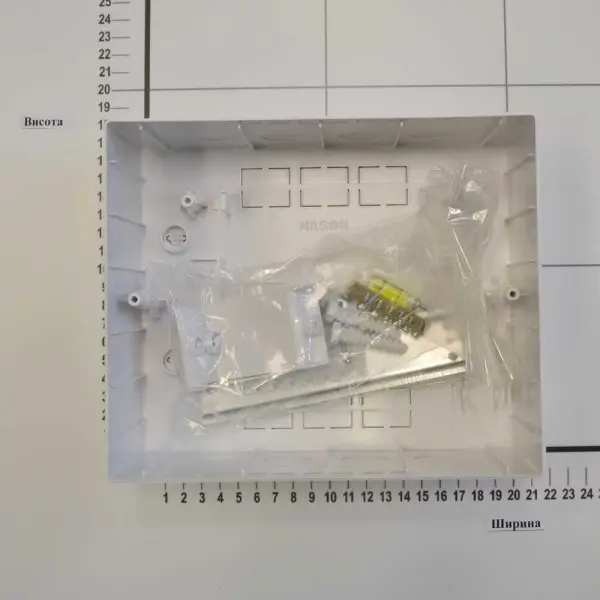 Бокс пластиковий NILSON quantum на 6 модулів зовнішній ( 32881006 ) - фото №1 Бокс пластиковий NILSON quantum на 6 модулів зовнішній ( 32881006 ) - фото №1