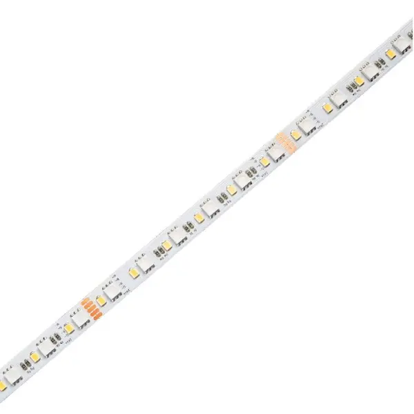 LED стрічка COLORS 120-2835-24V-IP20 16.8W 870Lm RGB+4000K 5м (DJ120-24V-10mm-RGBNW)