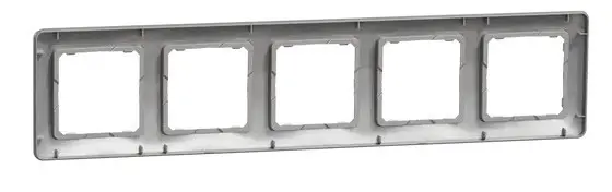 Рамка 5-местная Schneider Electric Sedna Design алюминий SDD313805 - фото №3