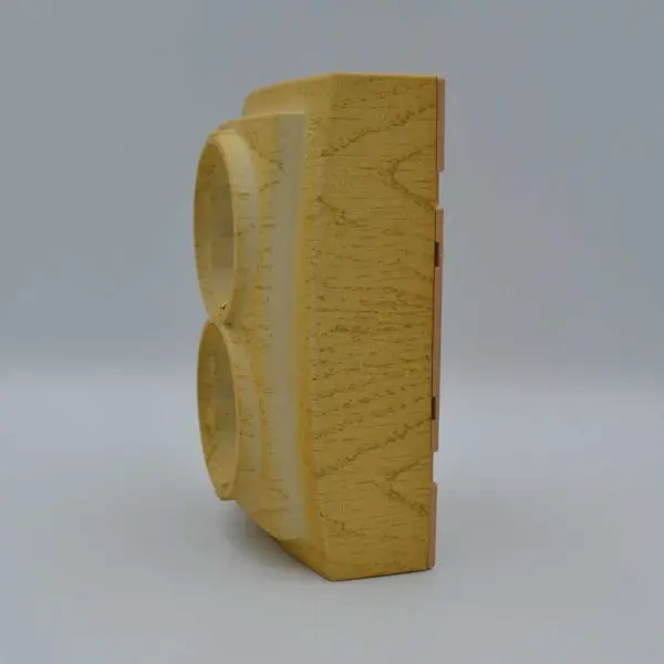 Розетка Nilson Themis клен 2-на з заземленням ( 26281025 ) - фото №4