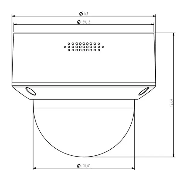 IP-камера Tiandy TC-C35MS Dome 2.7-13.5mm AVF f/1.6 PoE IP66 - фото №4 IP-камера Tiandy TC-C35MS Dome 2.7-13.5mm AVF f/1.6 PoE IP66 - фото №4