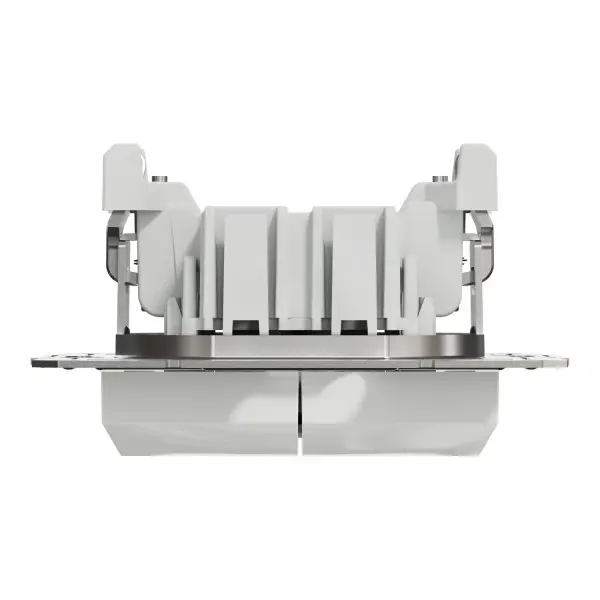 Выключатель двухклавишный Schneider Electric Asfora без рамки белый (EPH0370121) - фото №2