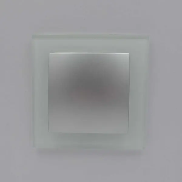 Рамка Nilson Alegra скло біле 1-на ( 25WH0091 ) - фото №1