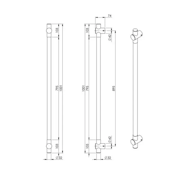 Бра, настінний світильник Pikart 38122-5 Axis S LED 1x15W 3000K IP20 коричневий - фото №3
