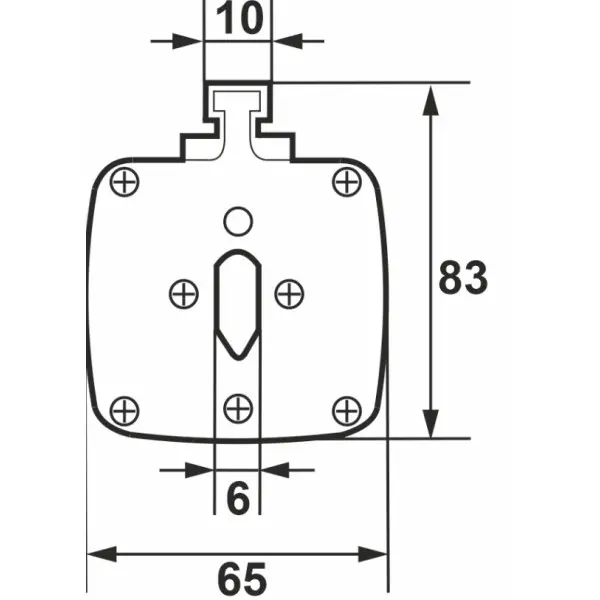 Предохранитель ножевой с плавкой вставкой Promfactor NF3.315A 500В 120kA - фото №1