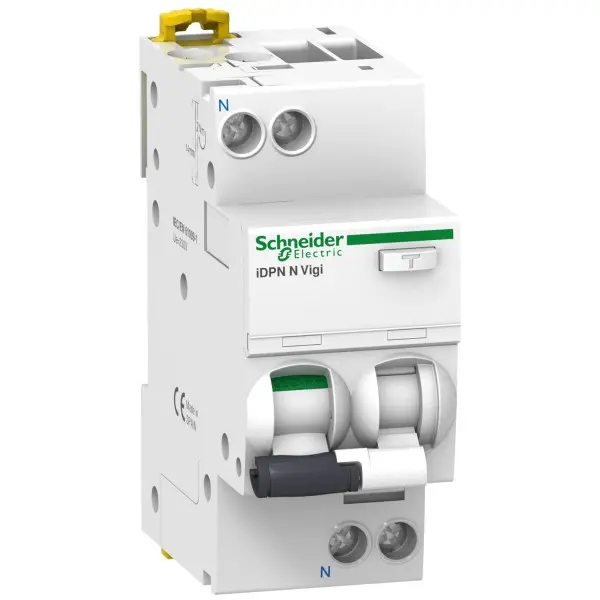 Дифференциальный автоматический выключатель Schneider Electric A9D02616 IDPN VIGI 1+N C 16A/0,01A 6kA Дифференциальный автоматический выключатель Schneider Electric A9D02616 IDPN VIGI 1+N C 16A/0,01A 6kA
