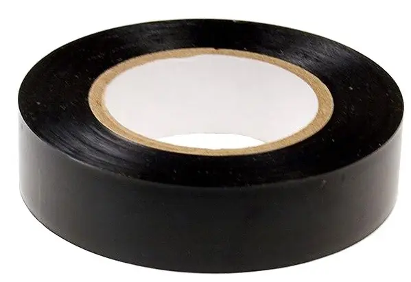 ПВХ ізолента 0,13x15мм чорна 10 метрів DKC