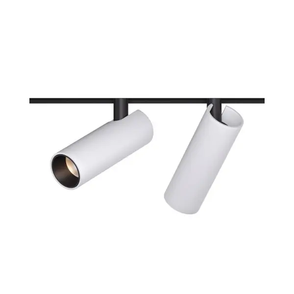 Магнитный трековый светильник Kloodi KDMG-SPOT35 2x7W 3K WH LED 1120Lm IP20 белый - фото №2 Магнитный трековый светильник Kloodi KDMG-SPOT35 2x7W 3K WH LED 1120Lm IP20 белый - фото №2