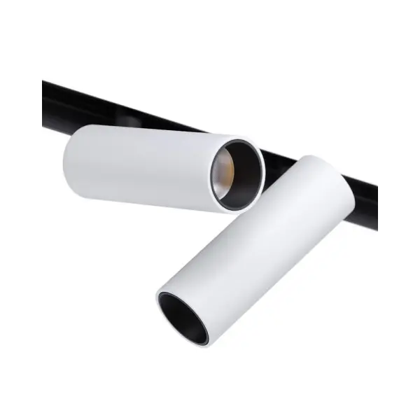 Магнитный трековый светильник Kloodi KDMG-SPOT35 2x7W 3K WH LED 1120Lm IP20 белый - фото №4 Магнитный трековый светильник Kloodi KDMG-SPOT35 2x7W 3K WH LED 1120Lm IP20 белый - фото №4