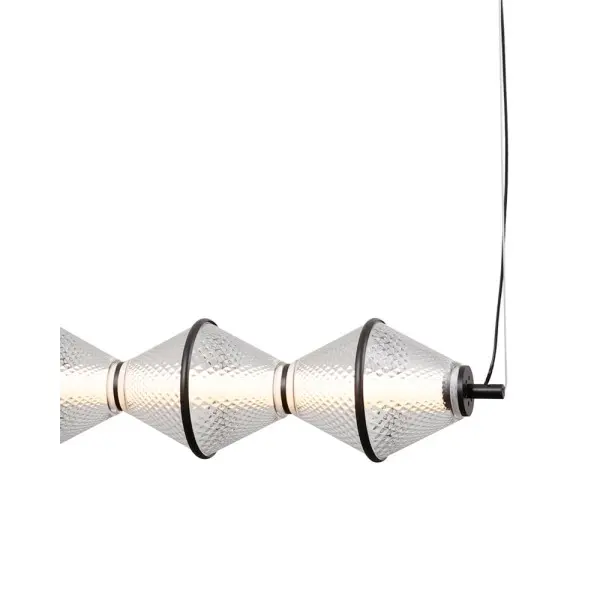 Подвесной светильник, люстра Italux PND-34395-5-BK Fuente LED 5x25W 3000K 1576Lm IP20 черный - фото №3