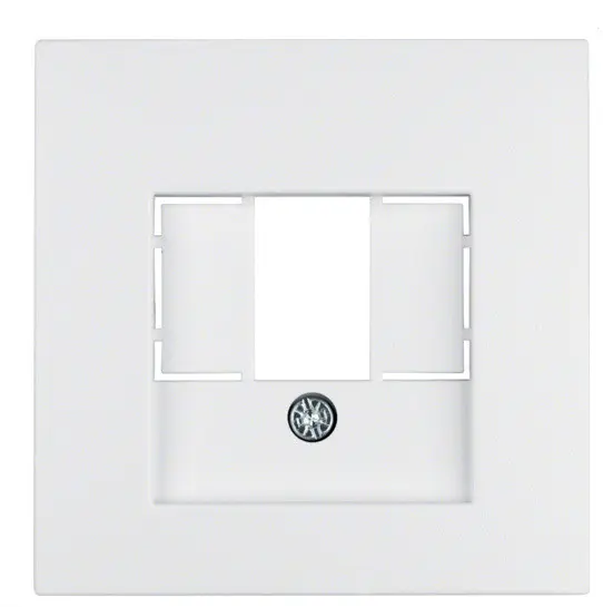 Накладка для гучномовців/USB-розеток, полярна білизна матова Berker S.1/B.3/B.7