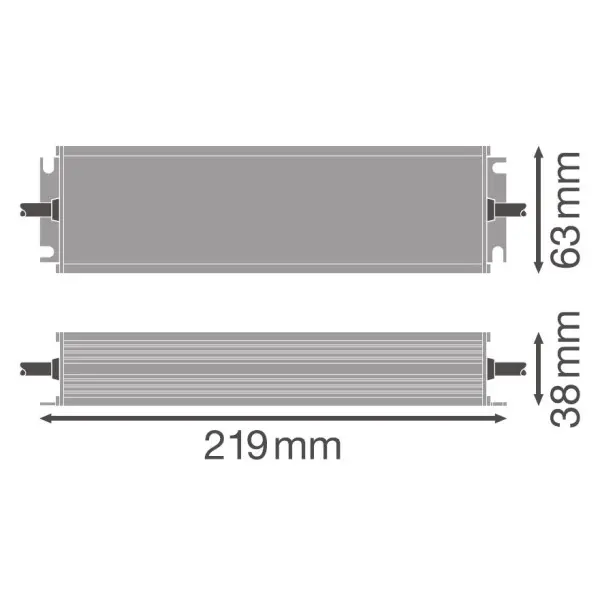 LED драйвер Ledvance Outdoor Perfomance DR-PFM-150/220-240/24/P 10х1 150Вт (4058075239975) IP66 - фото №2