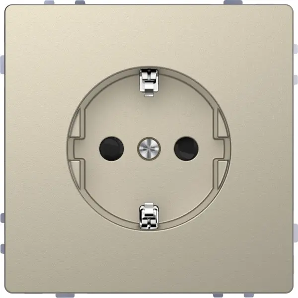 Розетка Schneider Electric D-Life MTN2300-6033 с з/к и шторками сахара