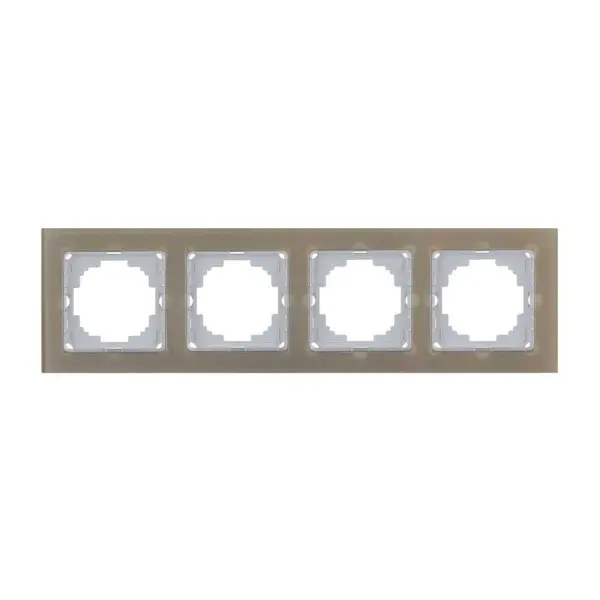 Рамка Nilson Alegra скло бронза 4-на ( 25BR0094 )