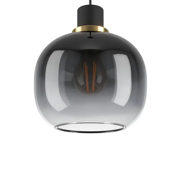 Подвесной светильник, люстра Eglo 99617 Oilella E27 3x40W IP20 дымчатый - фото №2
