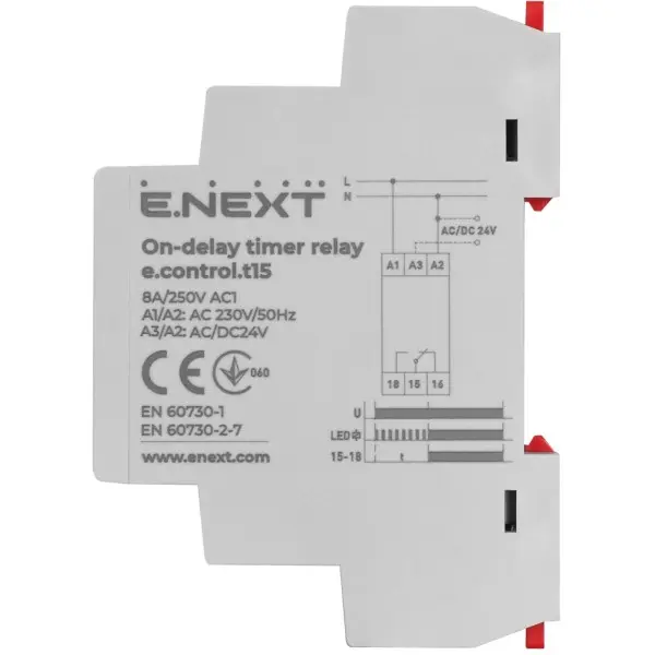 Реле часу e.control.t15, E-Next - фото №2