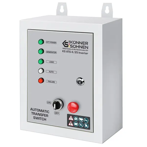 Блок управляющей автоматики АВР Könner&Söhnen KS ATS 4/25 Inverter