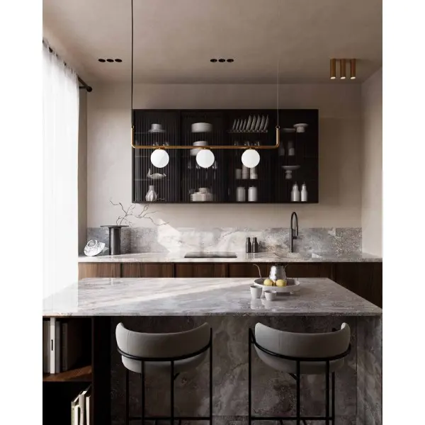 Точковий світильник Pikart 34564-3 LLP GU10 1x60W IP20 латунний - фото №1