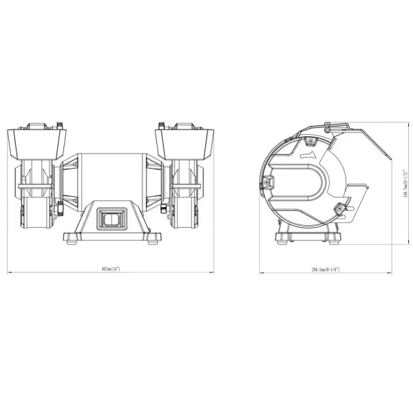Точило Metabo DS 150 Plus диск 150мм 400Вт 2980 об/мин LED (604160000) - фото №1 Точило Metabo DS 150 Plus диск 150мм 400Вт 2980 об/мин LED (604160000) - фото №1
