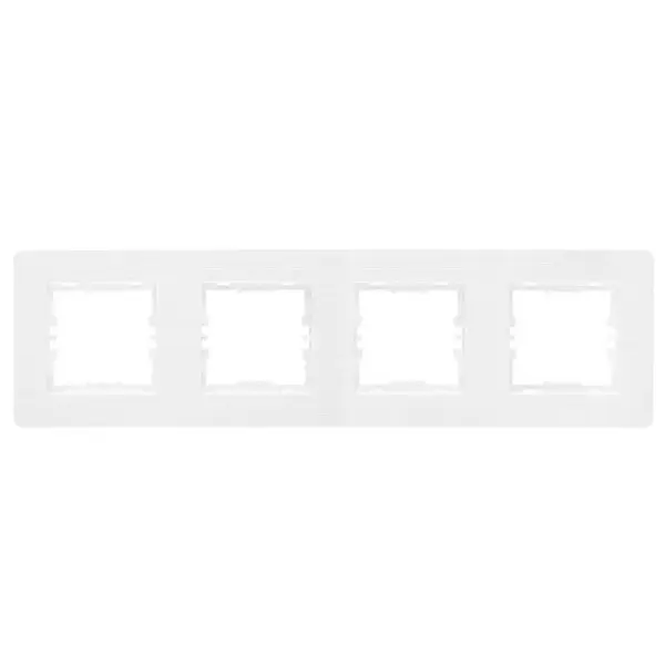 Рамка Nilson Selene белая с узором 4-я ( 23112594 )